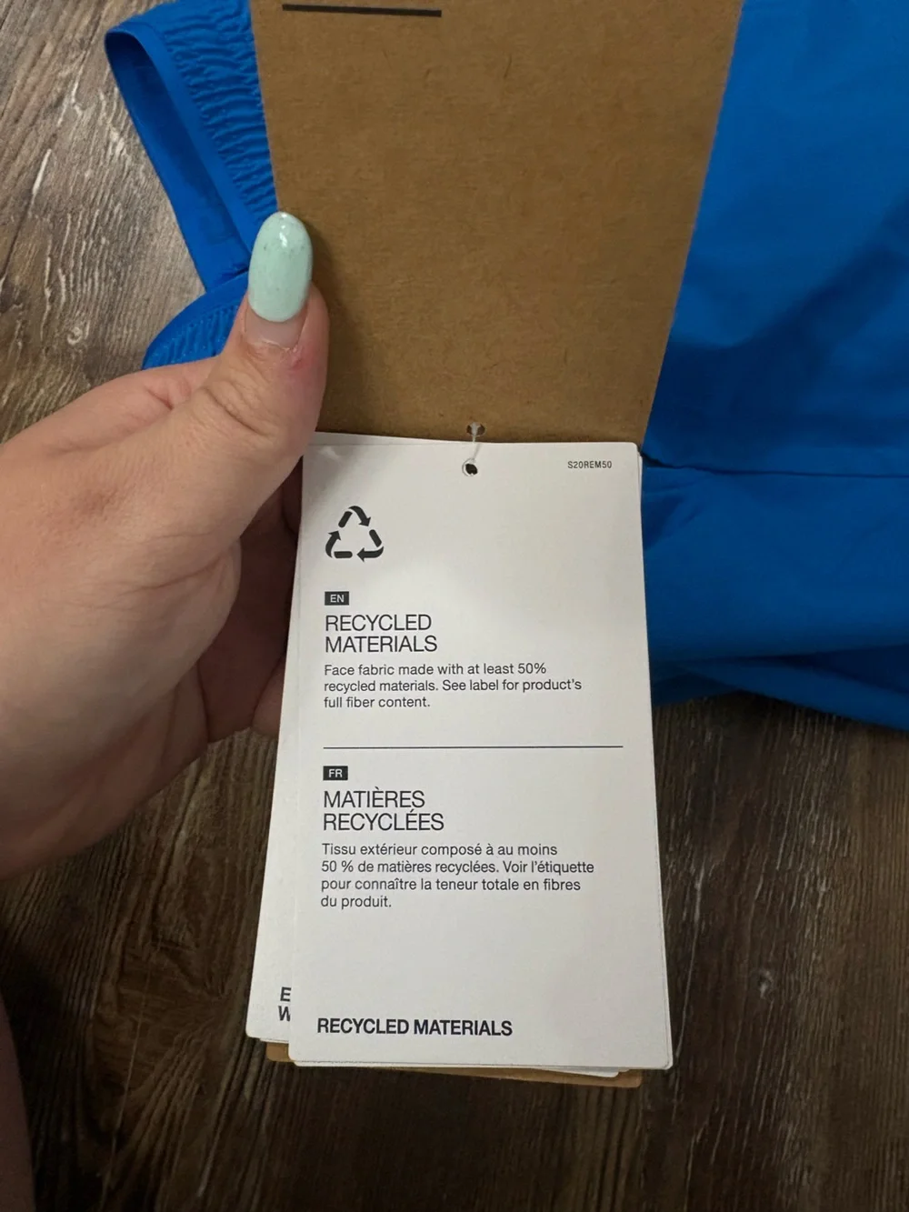 NWT The North Face Men’s Wander Shorts 2.0 Hero Blue Large Gorpcore Activewear